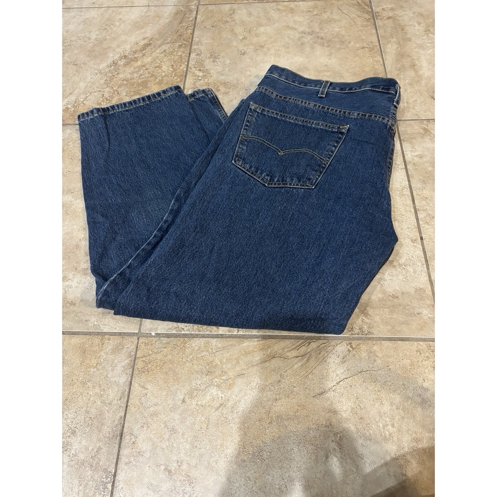 Levi's 550 Relaxed Fit Men's Jeans 46x32 Blue Denim W46 L32 Big Tall